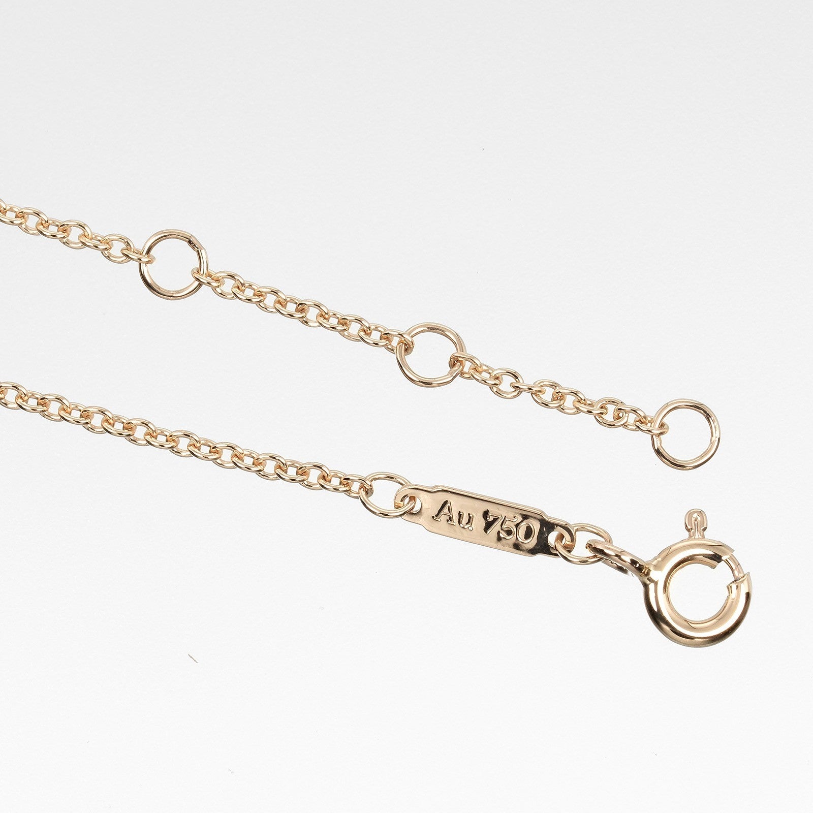 Tiffany & Co. 1837 Interlocking Circles Chain Bracelet 18K Rose Gold, GOLD, PINK_GOLD, Bracelet