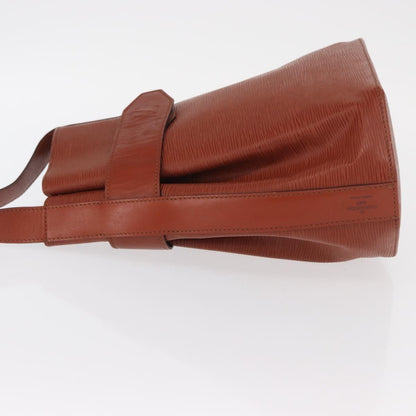 Louis Vuitton Vintage Sac d'Epaule Handbag Epi Leather, BROWN, LEATHER, Shoulder bag