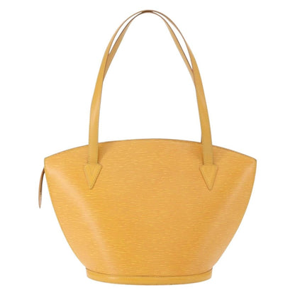 Louis Vuitton Saint Jacques Handbag Epi Leather, YELLOW, LEATHER, Shoulder bag