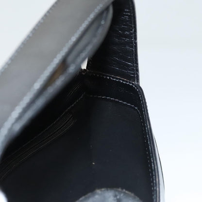 Christian Dior CD Shoulder bag Leather, BLACK, LEATHER, Shoulder bag