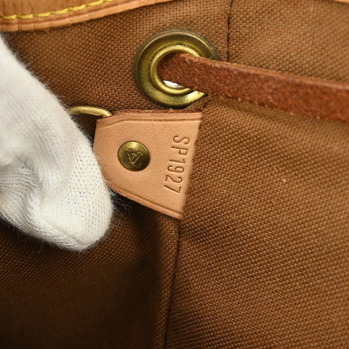 Louis Vuitton Montsouris Backpack Monogram Canvas, BROWN, CANVAS, Backpack