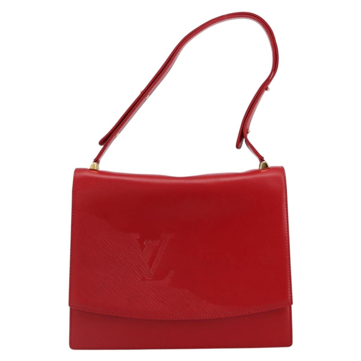 Louis Vuitton Opera Delphes Shoulder Bag Leather, RED, LEATHER, Shoulder bag