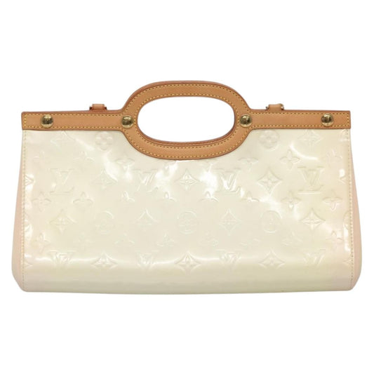 Louis Vuitton Roxbury Drive Handbag Monogram Vernis, BEIGE, PATENT_LEATHER, Handbag