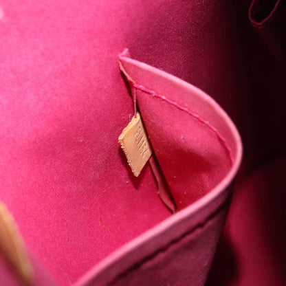 Louis Vuitton Alma Handbag Monogram Vernis, RED, PATENT_LEATHER, Handbag