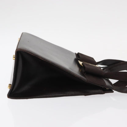 Salvatore Ferragamo Convertible Vara Bow Tote Leather, BROWN, LEATHER, Handbag