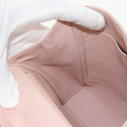 Chanel Vintage Top Handle Flap Bag Quilted Lambskin, PINK, LEATHER, Handbag