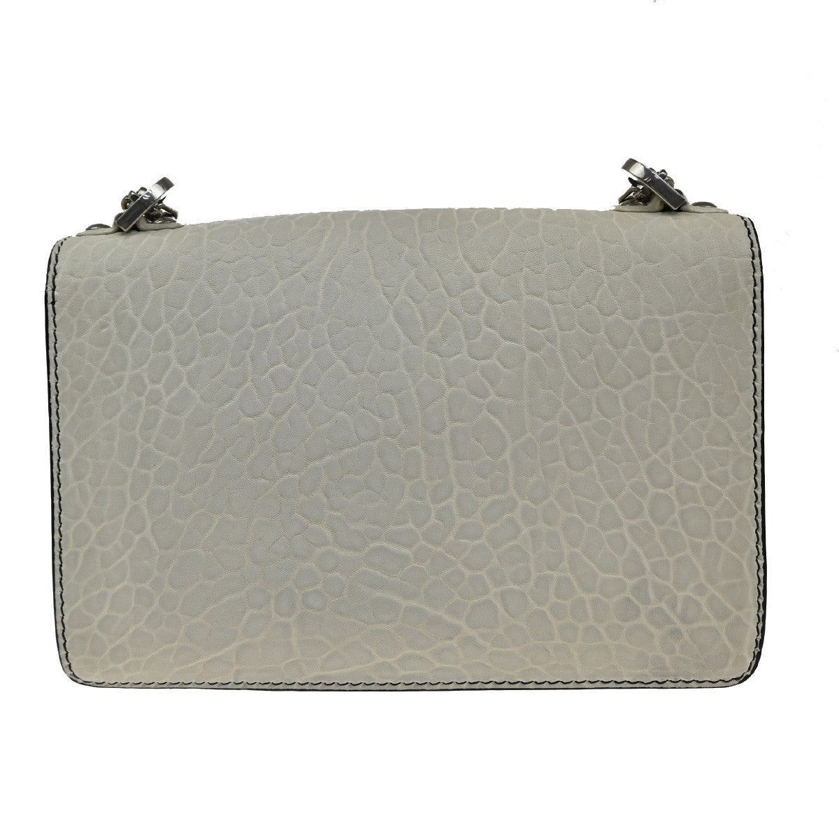 Christian Dior J'Adior Flap Bag Canyon Grained Lambskin with Mosaic Detail, WHITE, LEATHER, Shoulder bag