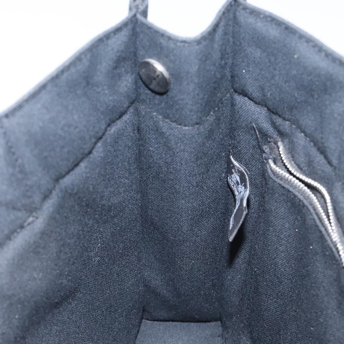 Hermes Fourre Tout Tote Canvas, BLACK, CANVAS, Tote bag