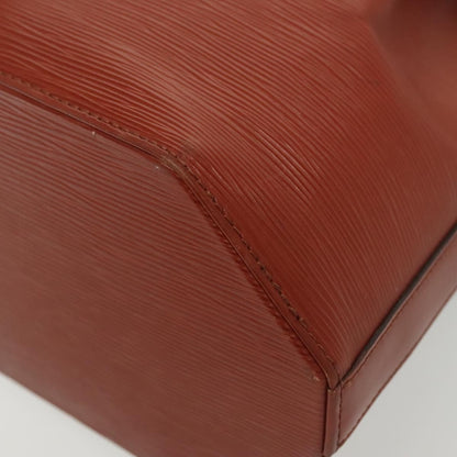 Louis Vuitton Vintage Sac d'Epaule Handbag Epi Leather, BROWN, LEATHER, Handbag