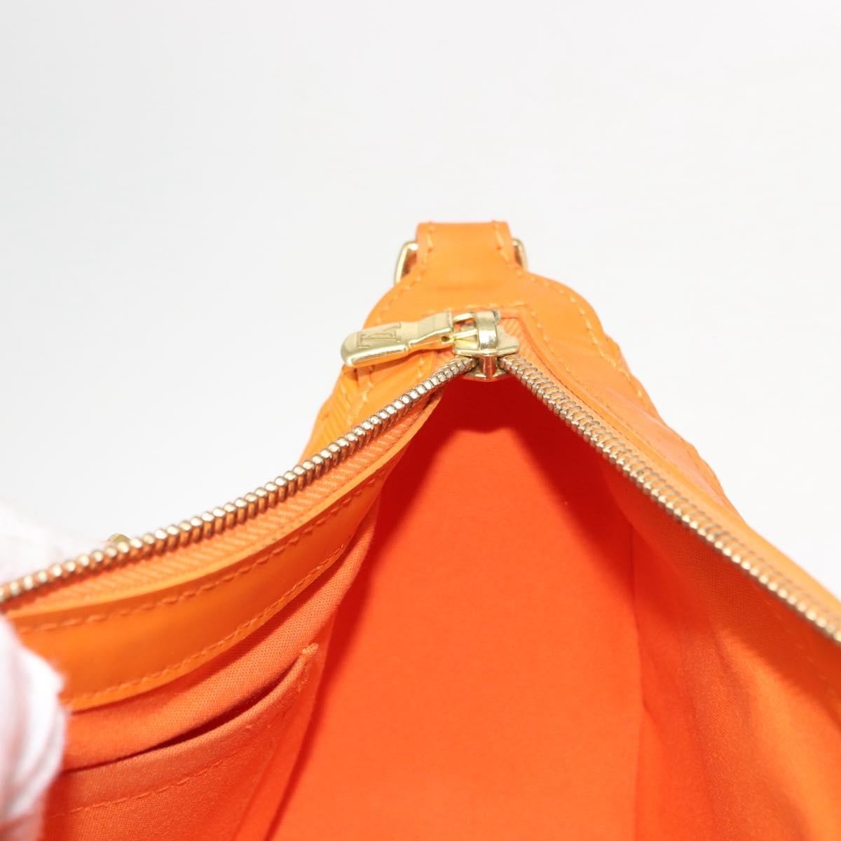 Louis Vuitton Danura Handbag Epi, ORANGE, LEATHER, Handbag