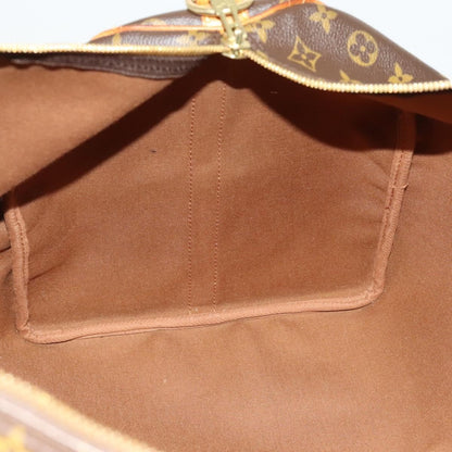 Louis Vuitton Keepall Bandouliere Bag Monogram Canvas, BROWN, CANVAS, Travel bag