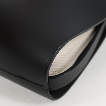 Loewe Ikebana Crossbody Bag Leather, BLACK, LEATHER, Crossbody bag