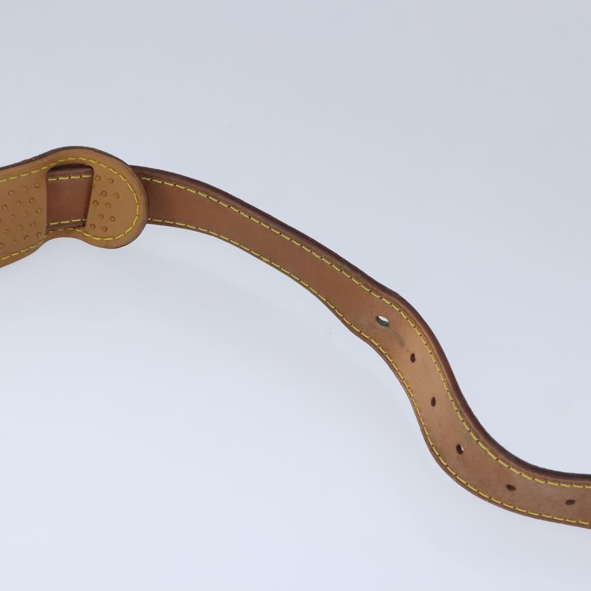 Louis Vuitton Adjustable Shoulder Strap Vachetta Leather, BEIGE, LEATHER, Straps