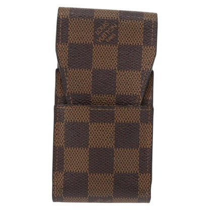 Louis Vuitton Etui Cigarette Case Monogram canvas, BROWN, CANVAS, Wallets