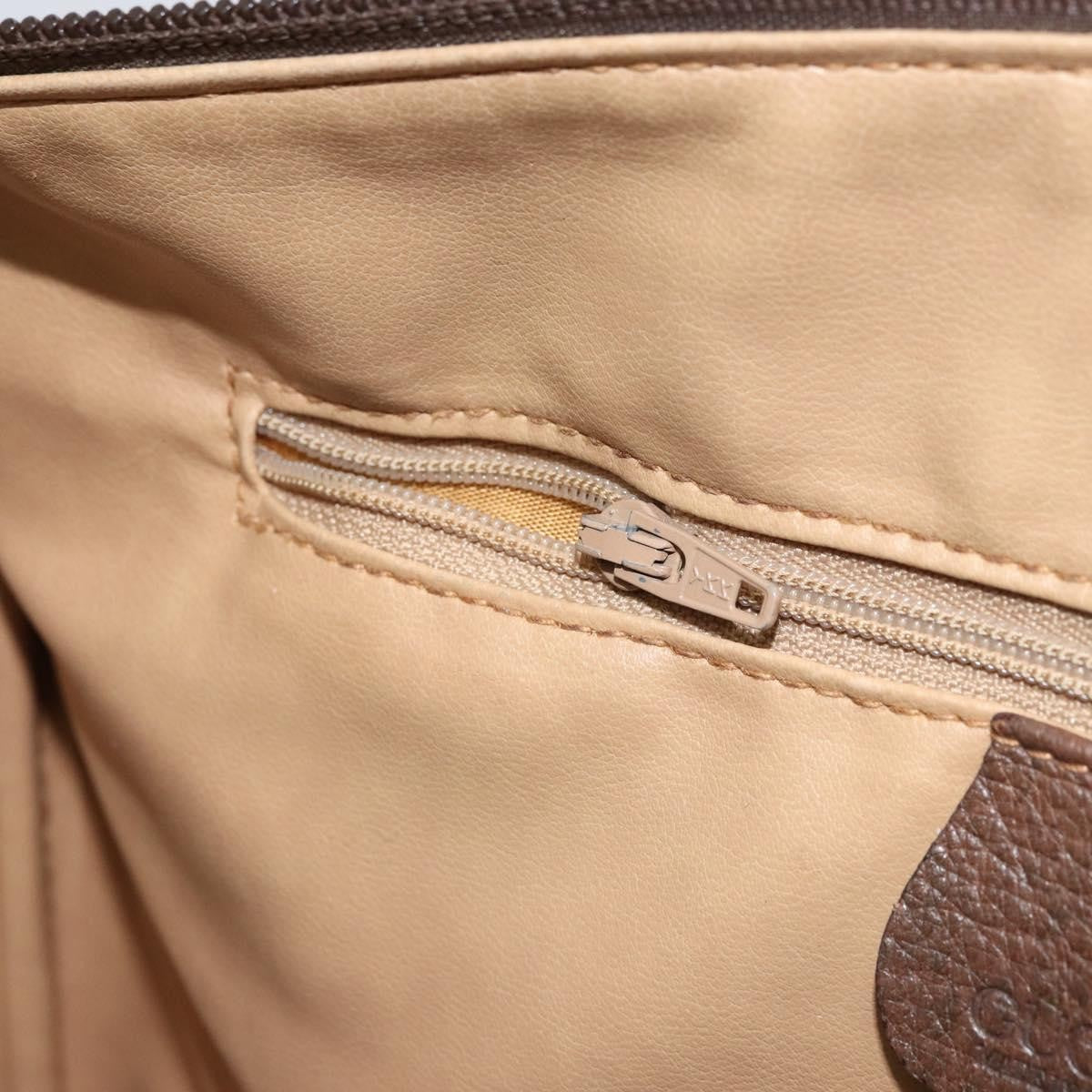 Gucci Vintage Duffle Bag GG Coated Canvas, BEIGE, CANVAS, Travel bag