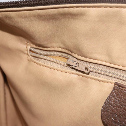 Gucci Vintage Duffle Bag GG Coated Canvas, BEIGE, CANVAS, Travel bag