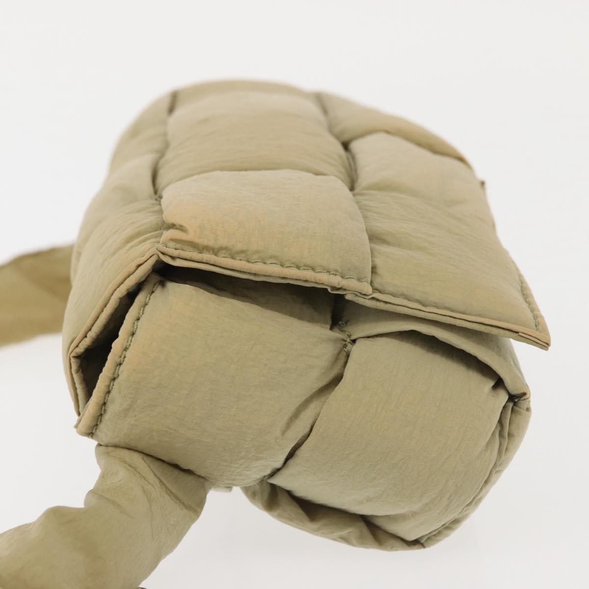 Bottega Veneta Padded Tech Cassette Crossbody Bag Intrecciato Nylon, BEIGE, NYLON, Crossbody bag