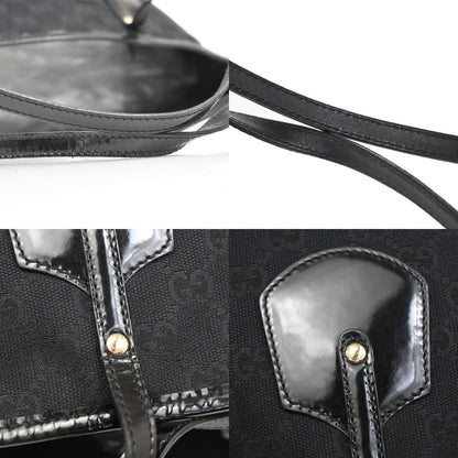 Gucci Jolie Tote GG Canvas, BLACK, CANVAS, Tote bag