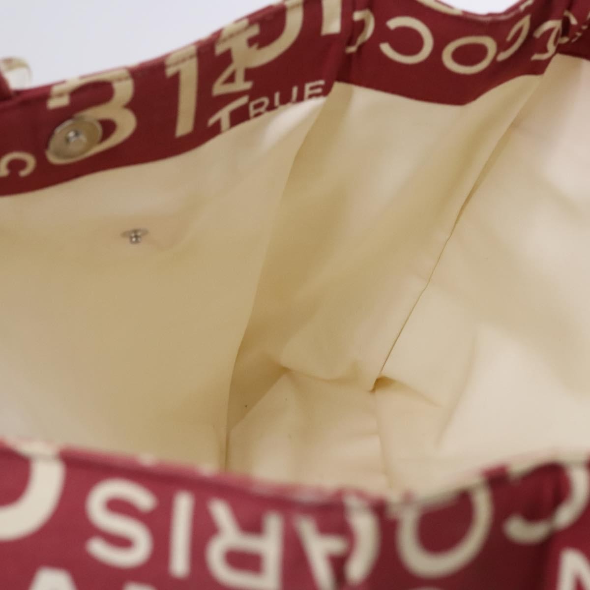 Chanel 31 Rue Cambon Beach Zip Tote Printed Canvas, RED, CANVAS, Tote bag