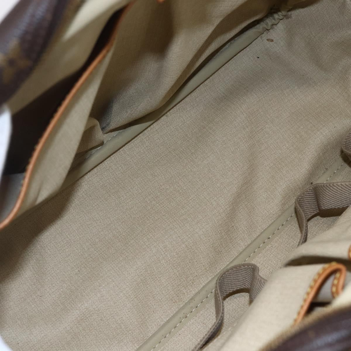 Louis Vuitton Deauville Handbag Monogram Canvas, BROWN, CANVAS, Handbag