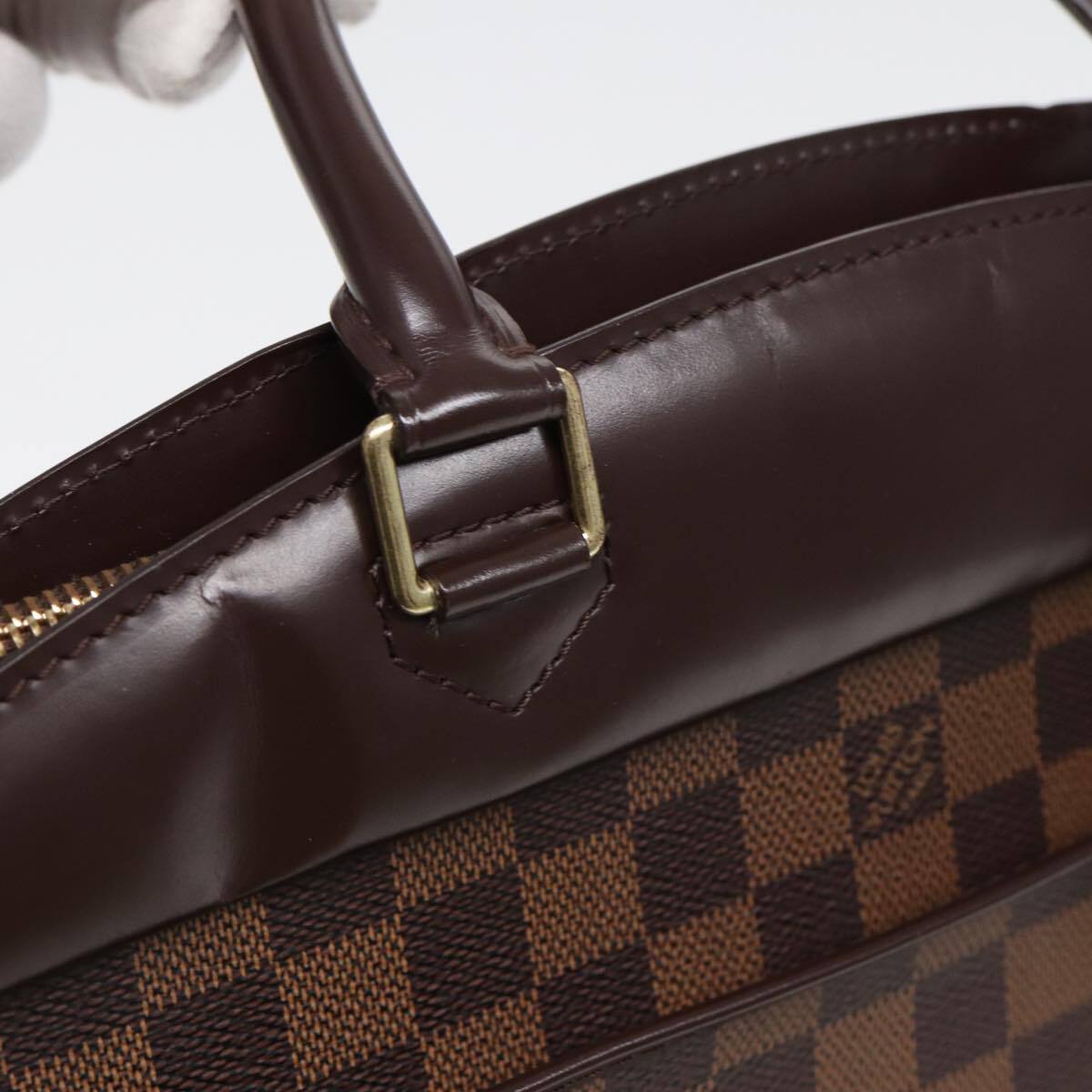Louis Vuitton Riviera Handbag Damier, BROWN, CANVAS, Handbag