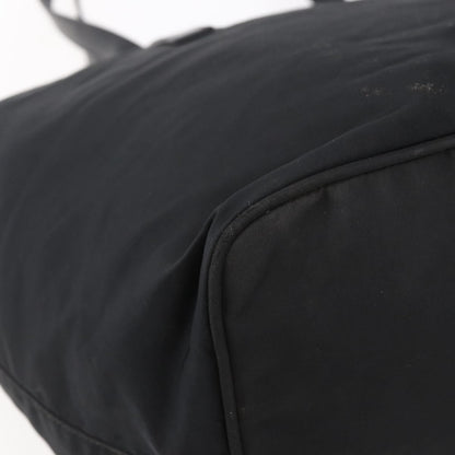 Prada Vintage Zip Tote Tessuto, BLACK, NYLON, Tote bag