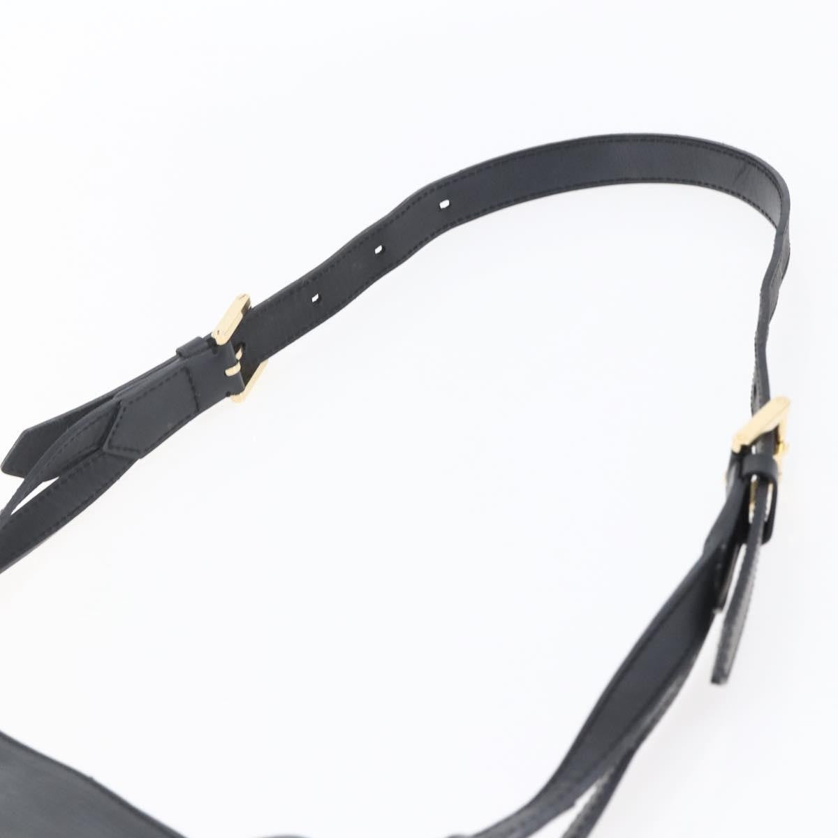 Louis Vuitton Mandara Handbag Epi Leather, BLACK, LEATHER, Shoulder bag