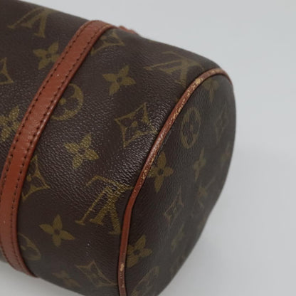 Louis Vuitton Papillon Handbag Monogram Canvas, BROWN, CANVAS, Handbag