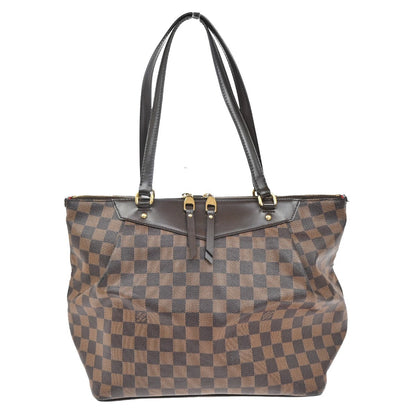 Louis Vuitton Westminster Handbag Damier, BROWN, CANVAS, Shoulder bag