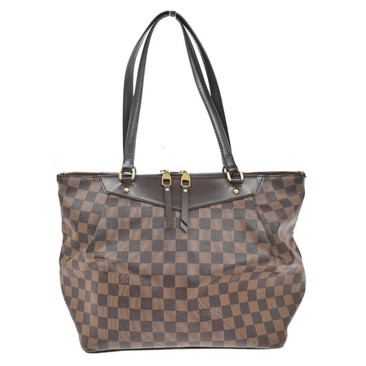 Louis Vuitton Westminster Handbag Damier, BROWN, CANVAS, Shoulder bag