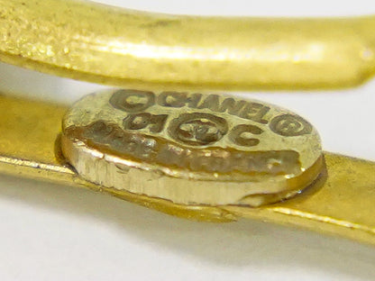 Chanel Trèfle CC Necklace Plastic and Gold plated, GOLD, GOLD_PLATED, Necklace