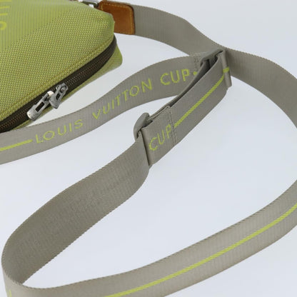 Louis Vuitton Cup Weathery Bag Damier Geant Canvas, YELLOW, CANVAS, Shoulder bag