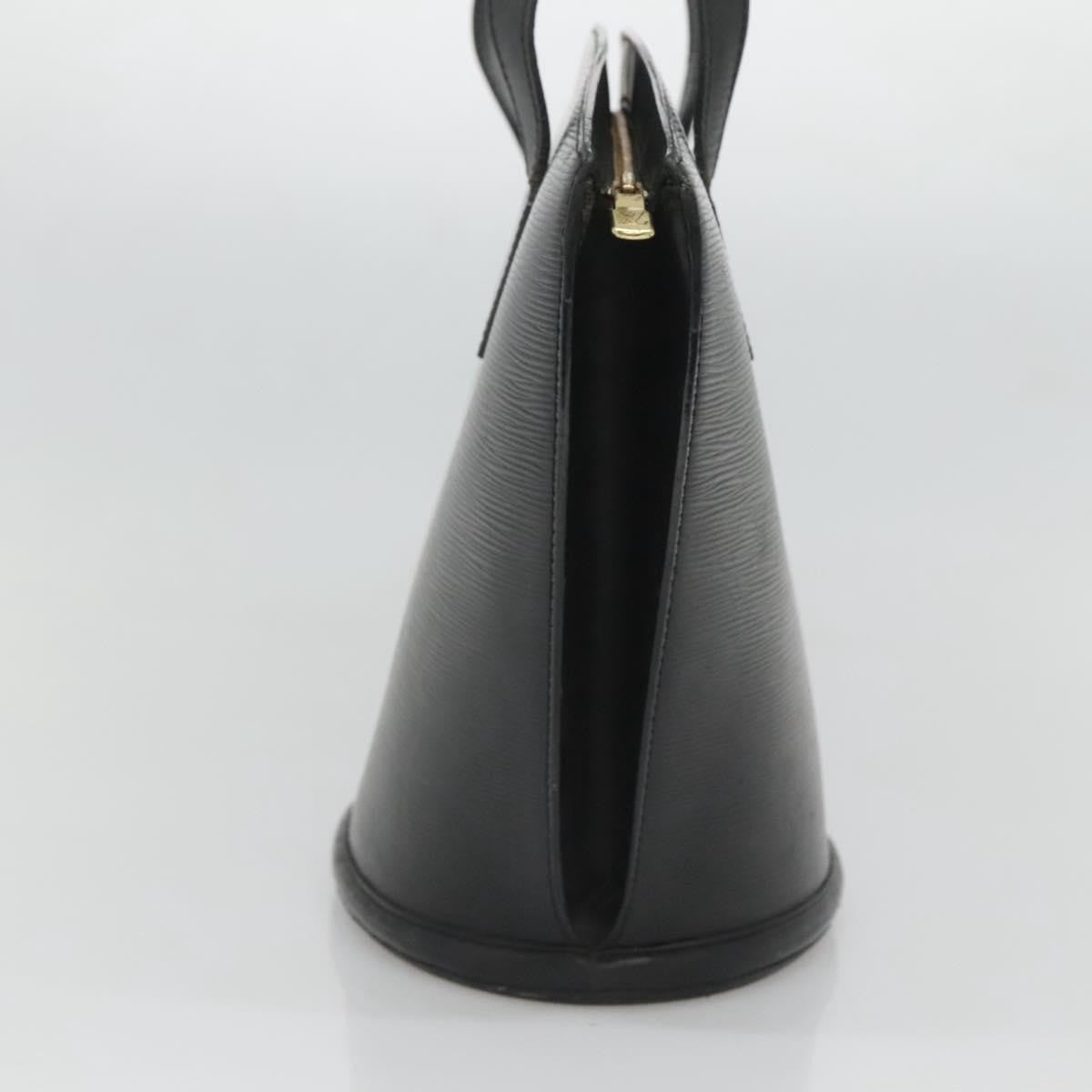 Louis Vuitton Saint Jacques Handbag Epi Leather, BLACK, LEATHER, Shoulder bag
