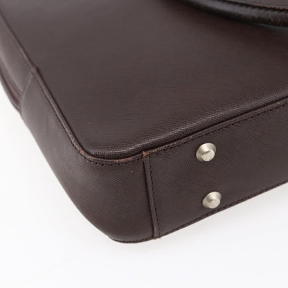 Burberry Vintage Handbag Leather, BROWN, LEATHER, Handbag