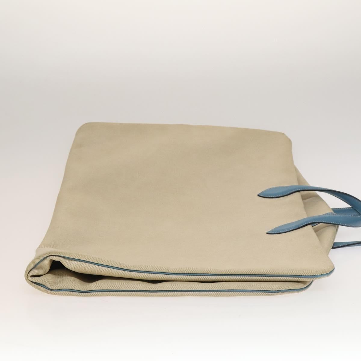 Hermes Garment Cover Toile, BEIGE, CANVAS, Tote bag