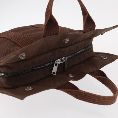 Hermes Fourre-tout Herline Fourre-tout Herline, BROWN, CANVAS, Tote bag