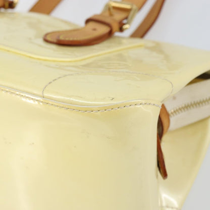 Louis Vuitton Rosewood Avenue Handbag Monogram Vernis, BEIGE, PATENT_LEATHER, Handbag