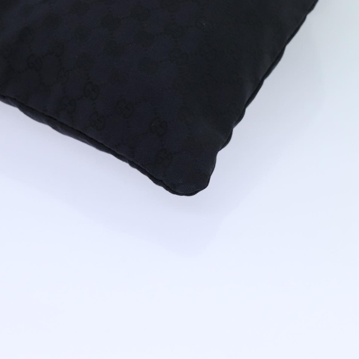 Gucci Vintage Web Drawstring Bucket Bag GG Coated Canvas, BLACK, CANVAS, Clutche & pouche