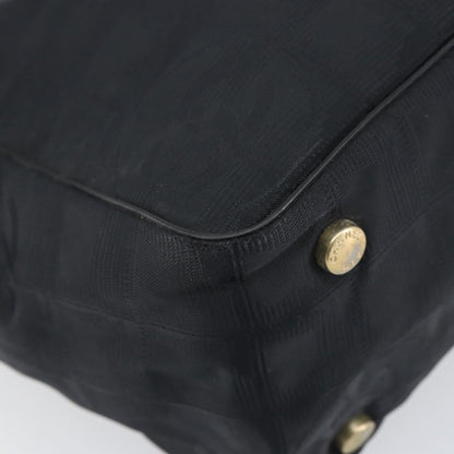 Chanel Travel Line Tote Nylon, BLACK, NYLON, Tote bag