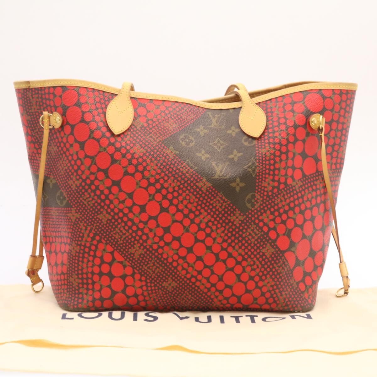 Louis Vuitton Neverfull Tote Limited Edition Kusama Waves Monogram Canvas, MULTICOLOUR, CANVAS, Tote bag