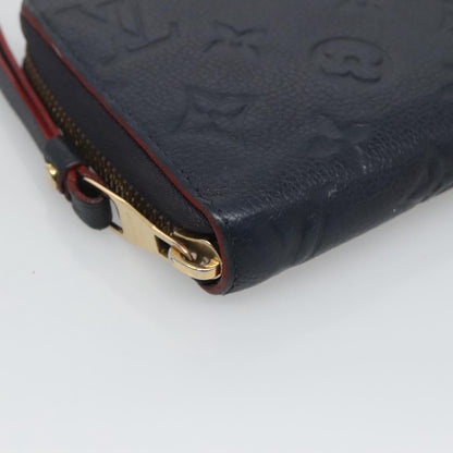 Louis Vuitton Portefeuille zippy Monogramme Empreinte Monogramme Empreinte, NAVY, LEATHER, Wallets