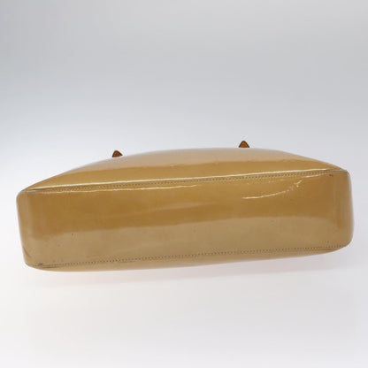 Louis Vuitton Brentwood Handbag Monogram Vernis, BEIGE, PATENT_LEATHER, Shoulder bag