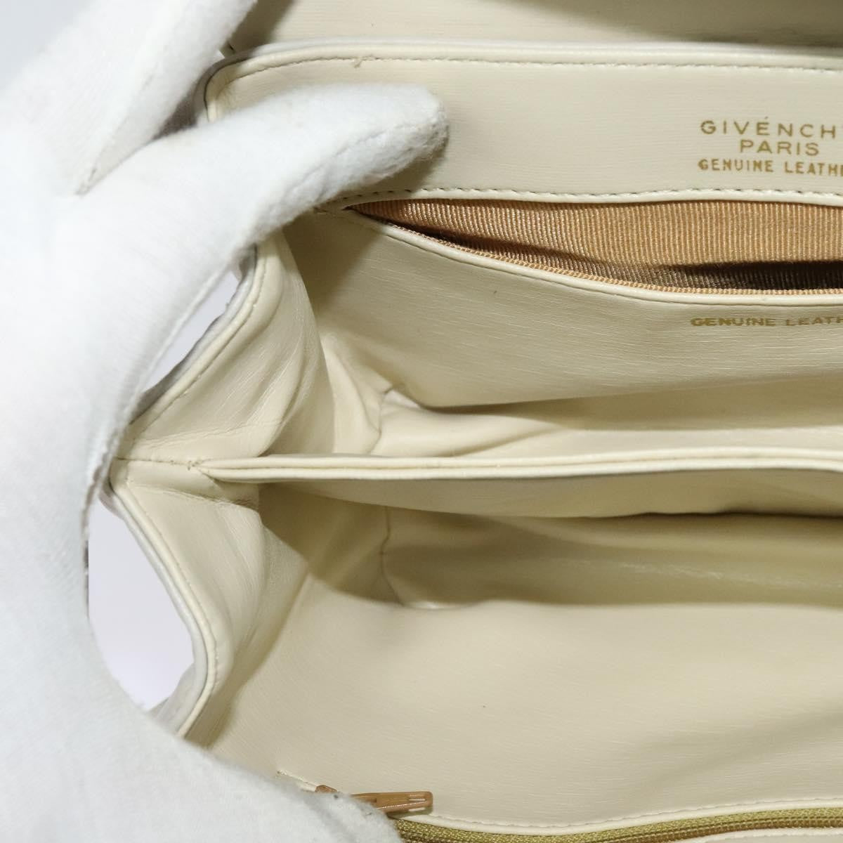 Givenchy 4G shoulder Bag Leather, WHITE, LEATHER, Shoulder bag