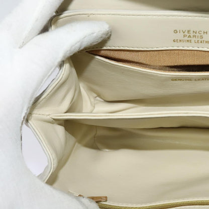 Givenchy 4G shoulder Bag Leather, WHITE, LEATHER, Shoulder bag