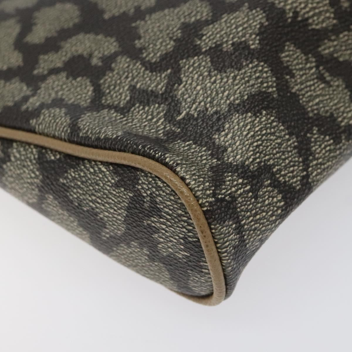 Saint Laurent Vintage Clutch PVC, BROWN, PVC, Clutche & pouche