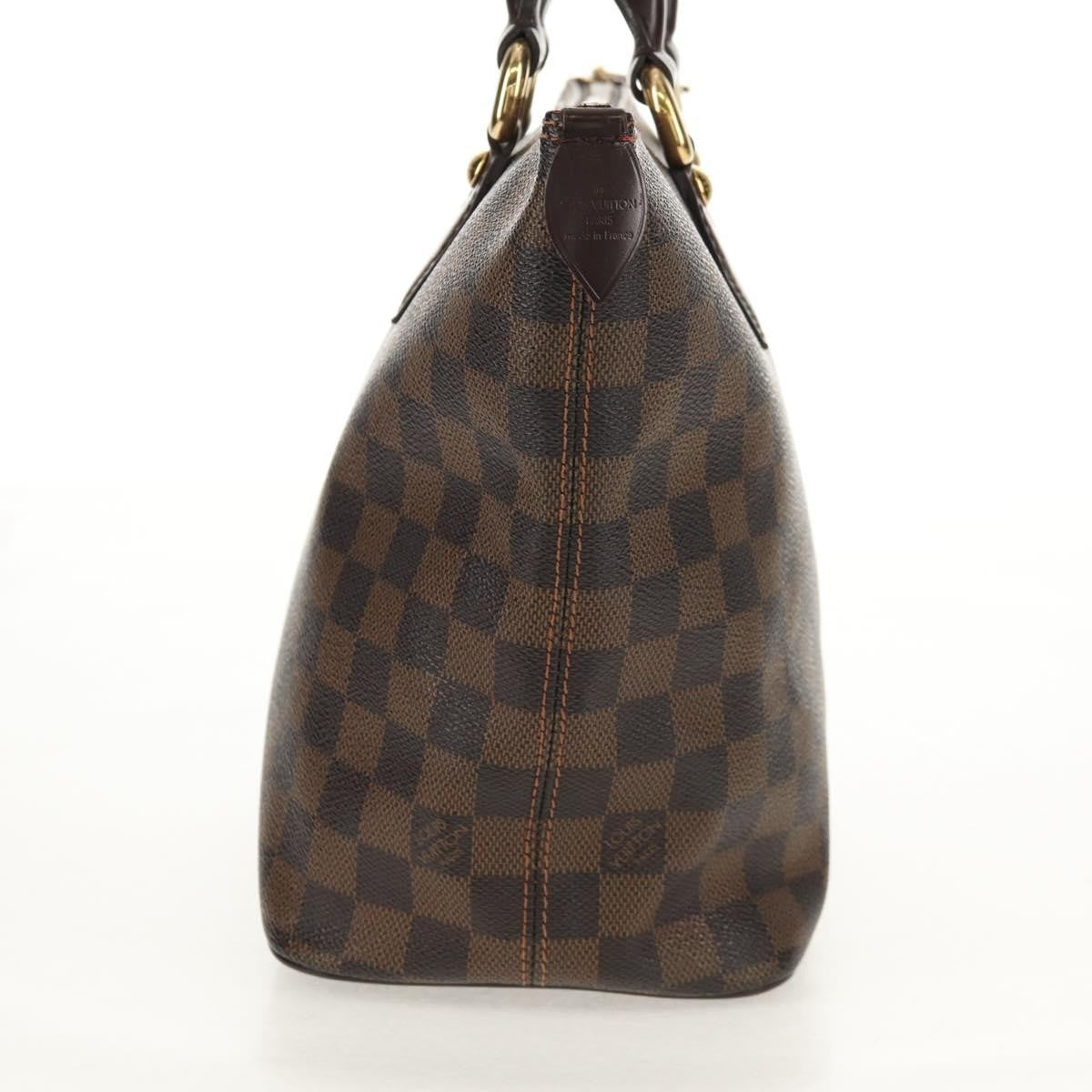 Louis Vuitton Saleya Handbag Damier, BROWN, CANVAS, Tote bag