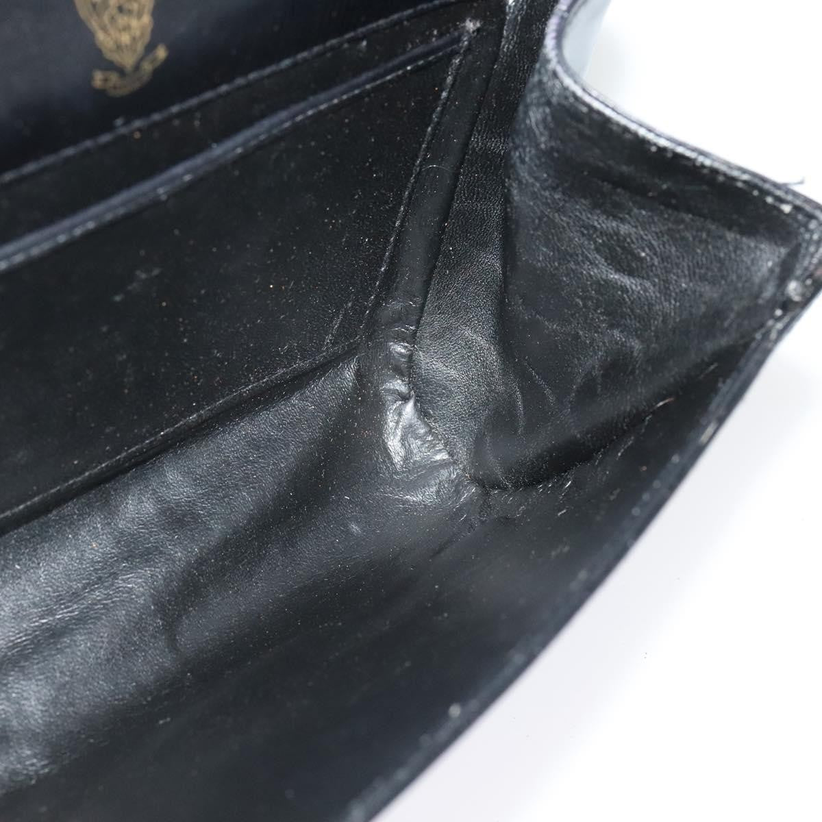 Gucci Vintage Shoulder Bag Leather, BLACK, LEATHER, Shoulder bag