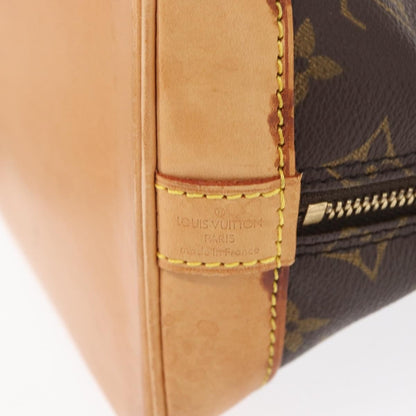 Louis Vuitton Alma Handbag Monogram Canvas, BROWN, CANVAS, Handbag