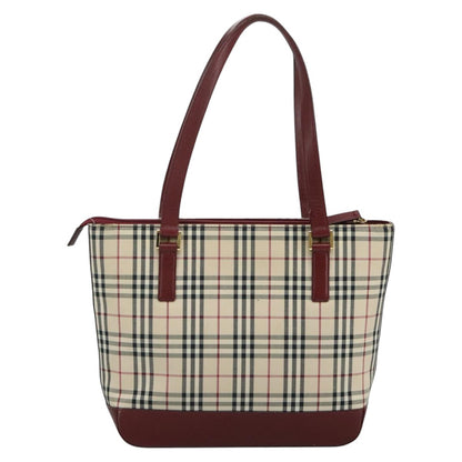 Burberry Nova Check Tote canvas check pattern, BEIGE, CANVAS, Tote bag