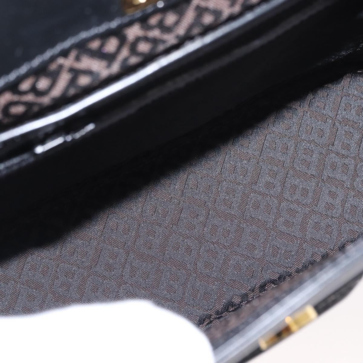 Bally Vintage Shoulder Bag Leather, BLACK, LEATHER, Shoulder bag